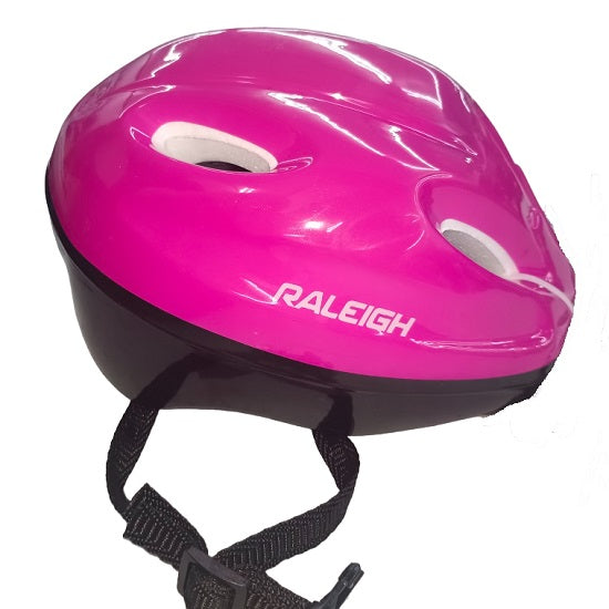 Helmet kids pink raleigh