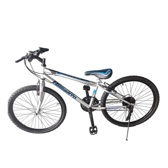 Barrato 24 inch Mens MTB Bicycle blue and silver