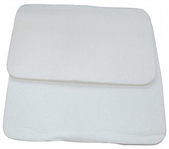 Bandage pads foam  felt  white set of 4