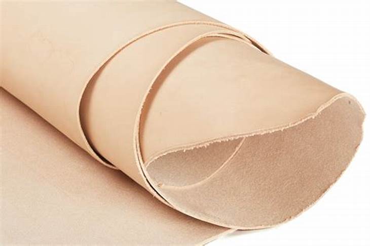 Leather dbl bends grade 2 Tan  spray dyed 3 to 3.5 **