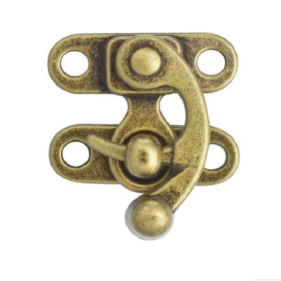Ivan clasp swing antique brass medium width: 40mm|1-1/2 inch and  length: 46mm |1-3/4 inch