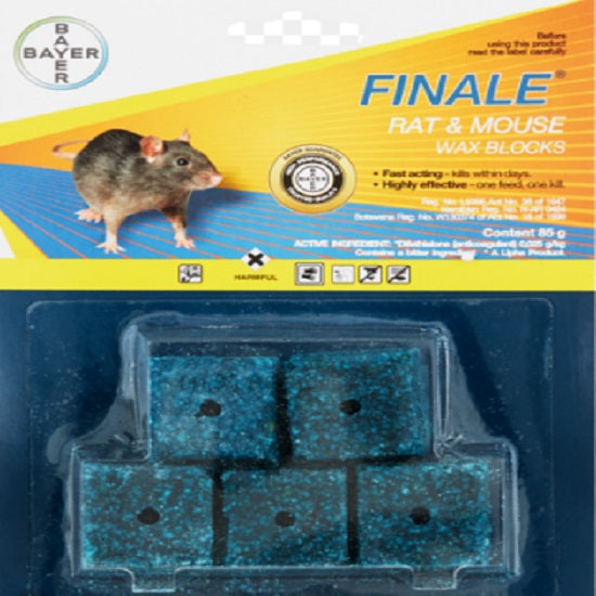 Finale rat and mouse wax blocks 500 gram tub