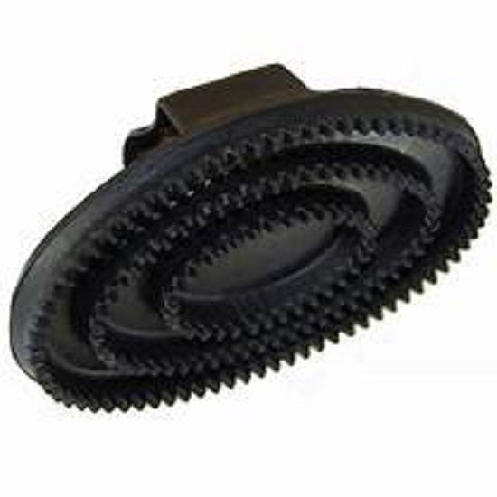 Curry comb hard rubber