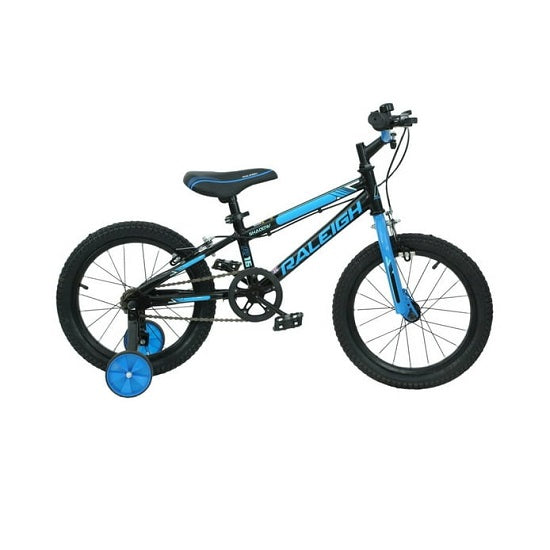 Raleigh 16 inch  shadow mountain bike black/blue