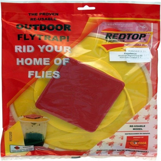 Redtop outdoor fly trap disposable trappa