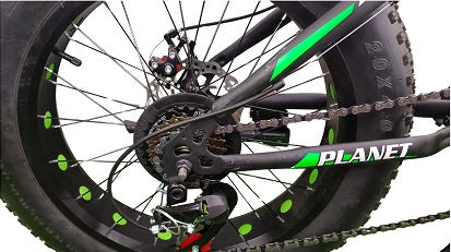 Bicycle fat bike 26 inch planet