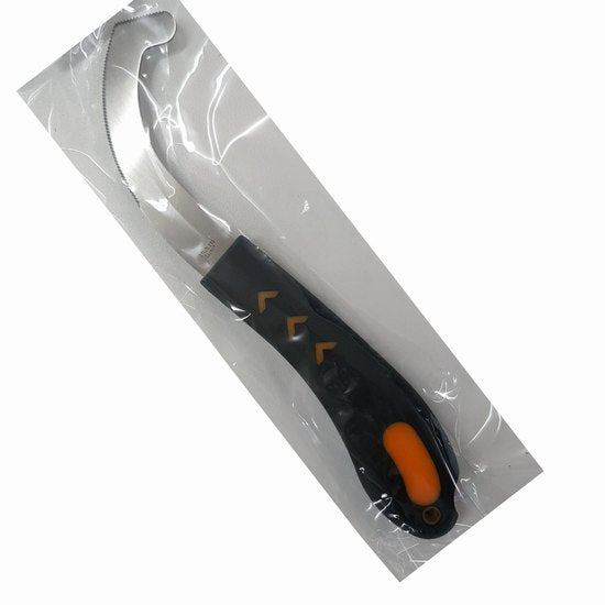 Bot egg knife non slip with plastic handle