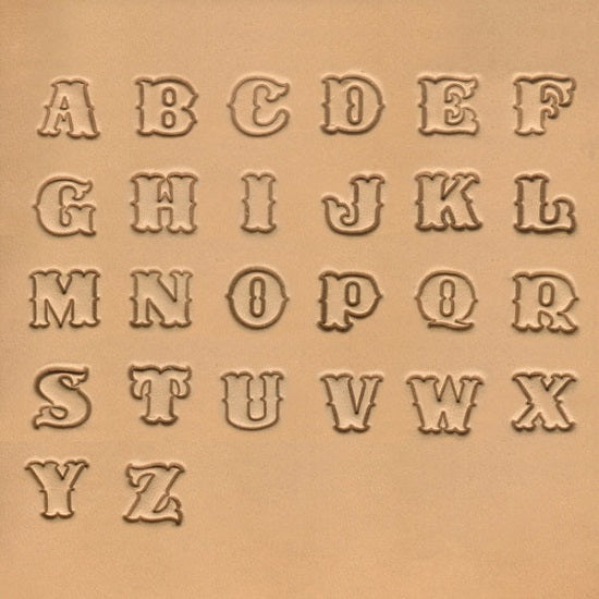 Ivan standard uppercase alphabet stamp 27 pcs set