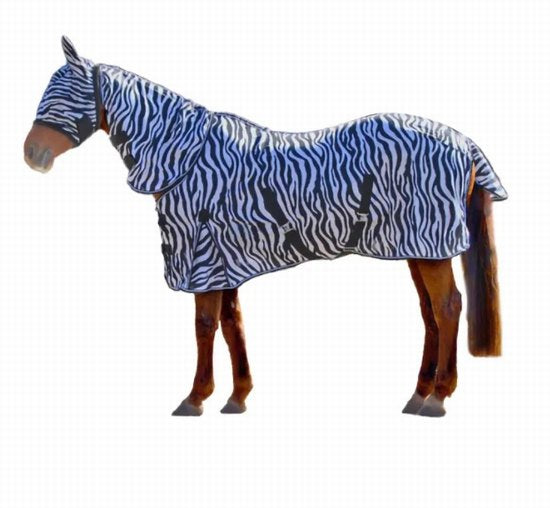 Ridepro fly sheet zebra combo with hood