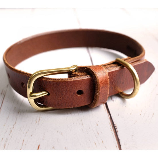 Dog collar 45cm h/brand