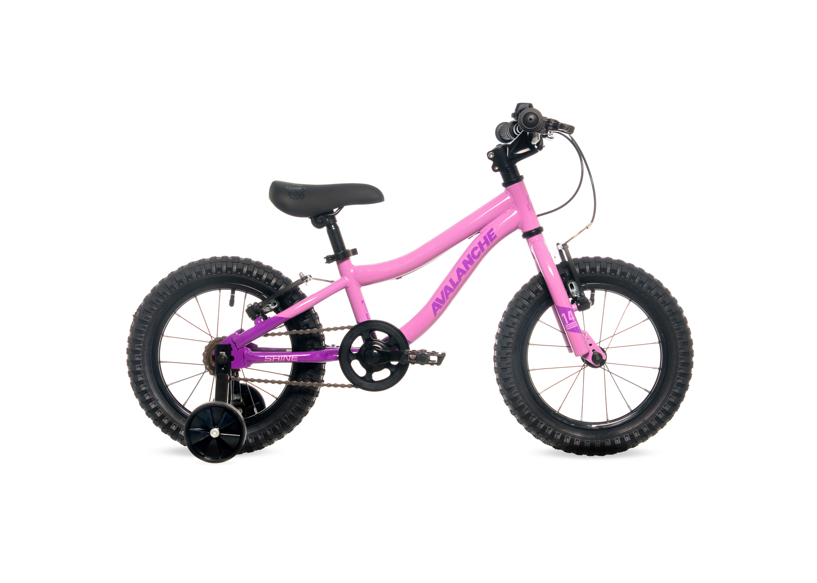 AVALANCHE SHINE 14" GIRLS PRISM PURPLE/GALACTIC GRAPE. Size: 14".