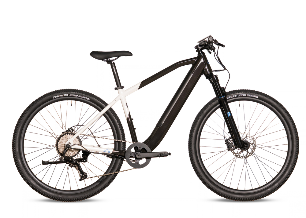 Avalanche MTE E-Bike White/Black/Blue