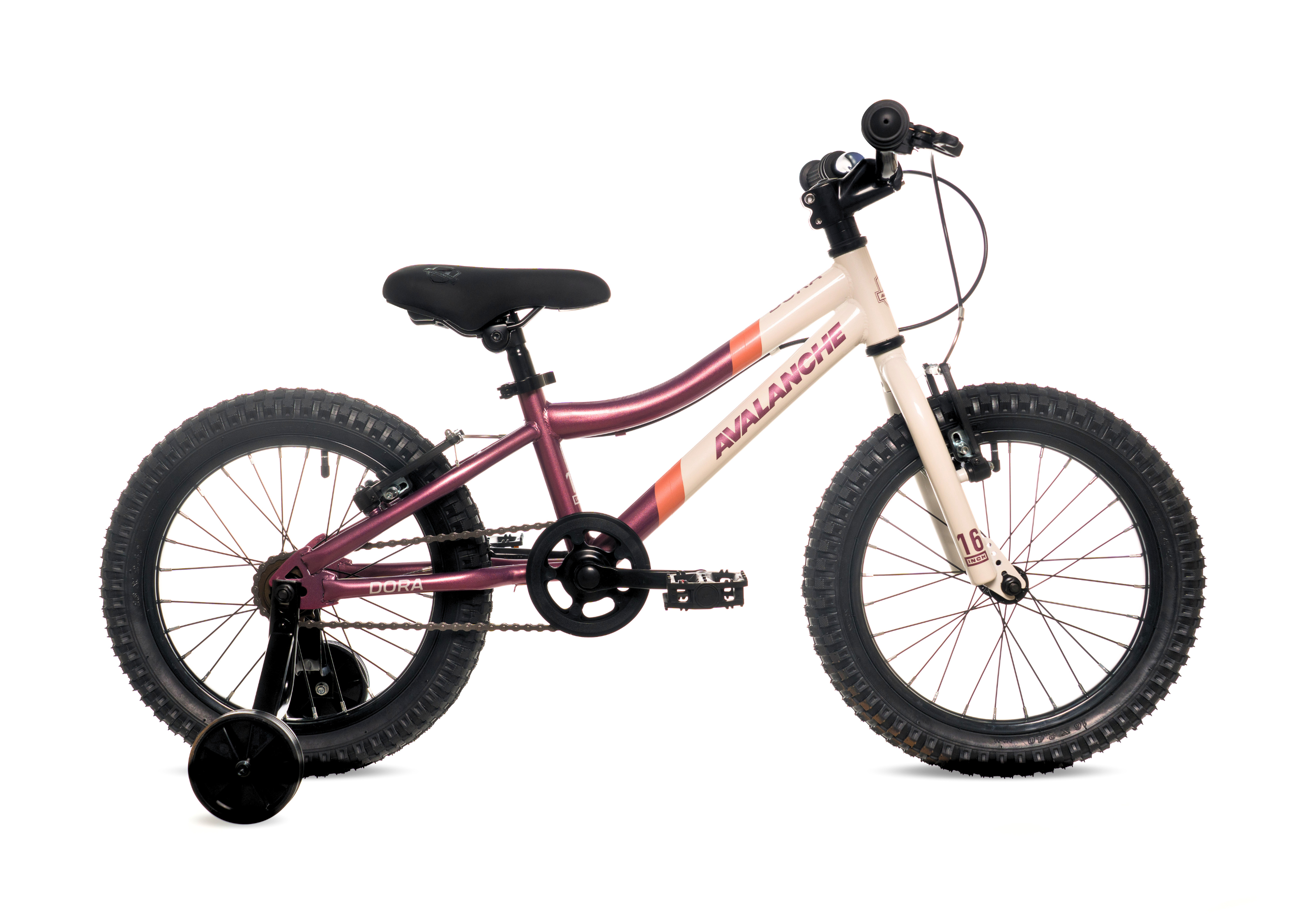 AVALANCHE DORA 16" GIRLS BERRY/PEACH/MARSHMALLOW. Size: 16".