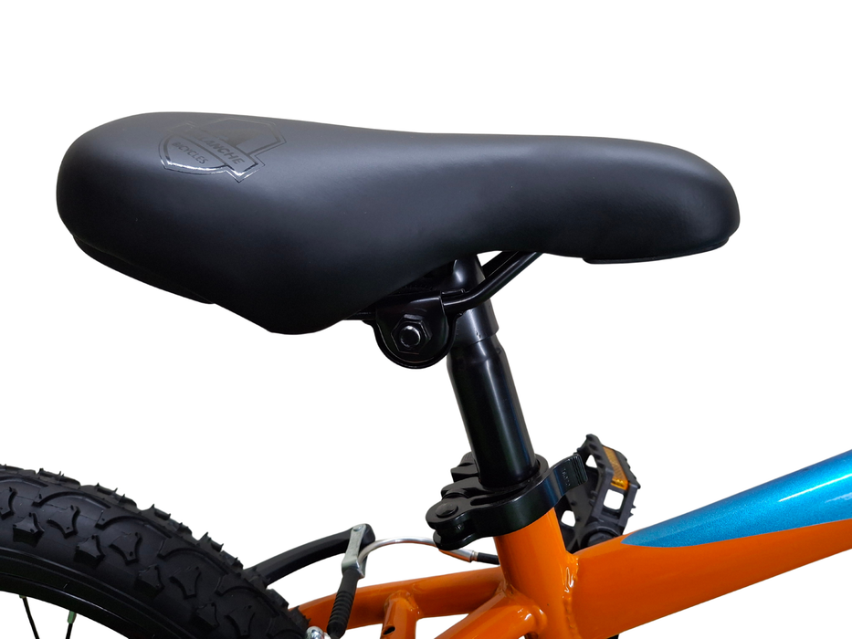 Avalanche Bike BOLT 16 Boys Blue and Orange single speed