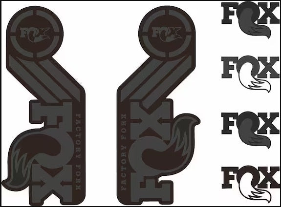 Decals Fox and Shock Kit