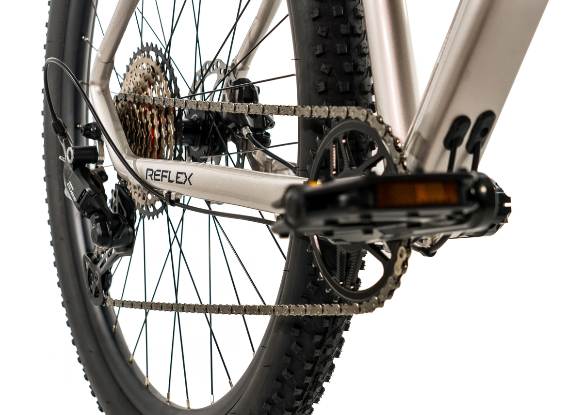 Avalanche Reflex Team 29" Silver/Deep Metallic Blue