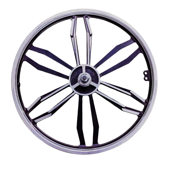 Bicycle Wheel Set 20 Inch Mag Alloy Hy34 Silver Black