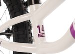 AVALANCHE COBBLE 14" GIRLS MARSHMALLOW/PURPLE. Size: 14".