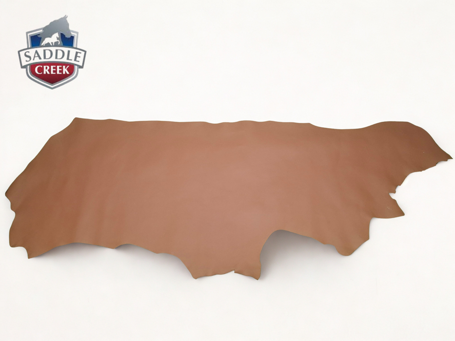 Leather Brown/Pecan Chrome/VEG sides –Through Dyed  1.3 – 2 mm Bagging Leather (±185 dm²)