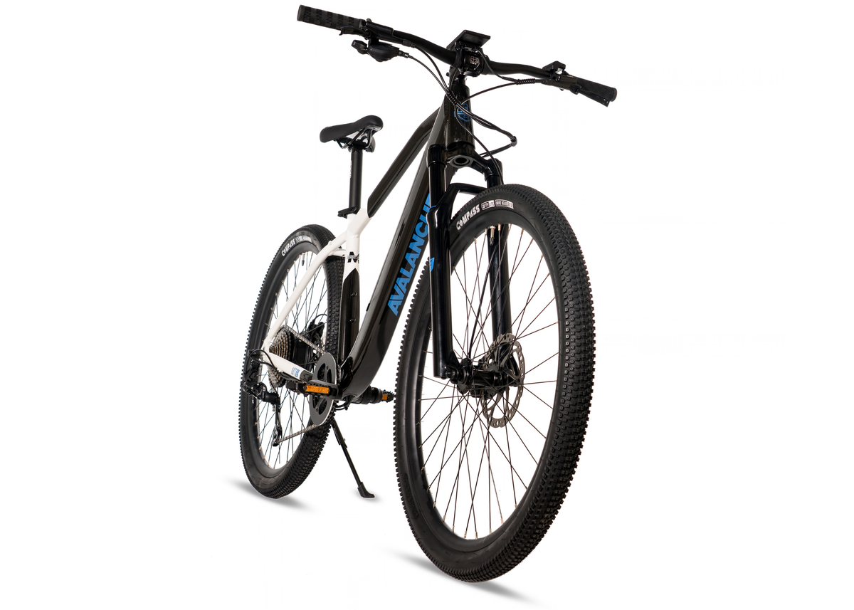 Avalanche MTE E-Bike White/Black/Blue — full-size ERPLY original