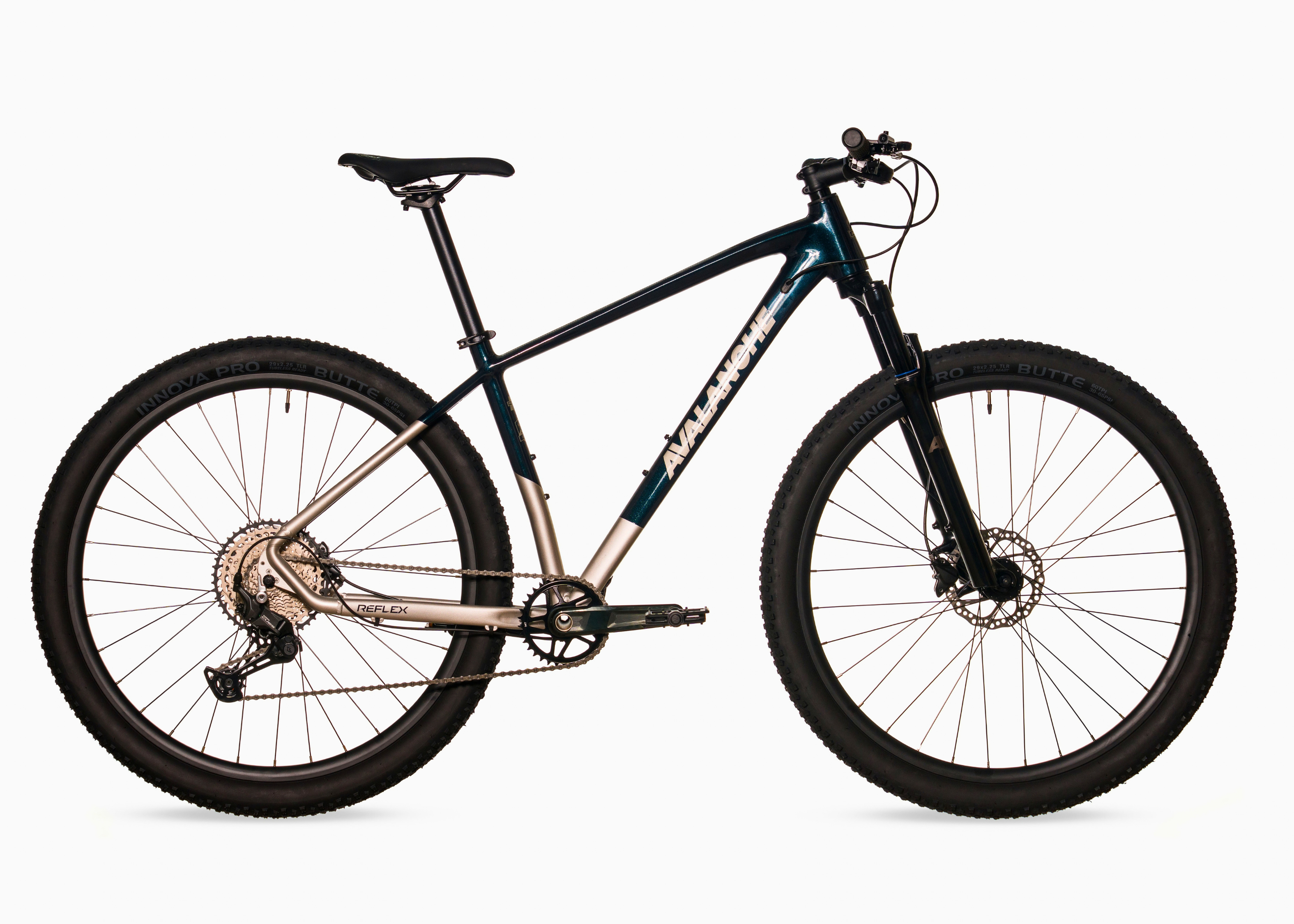 Avalanche Reflex Team 29" Silver/Deep Metallic Blue