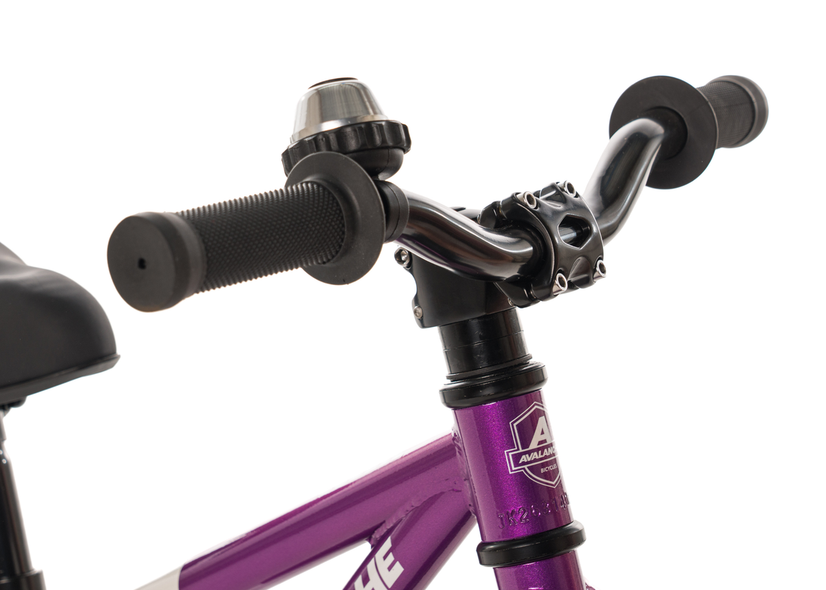 AVALANCHE COBBLE 14" GIRLS MARSHMALLOW/PURPLE. Size: 14".