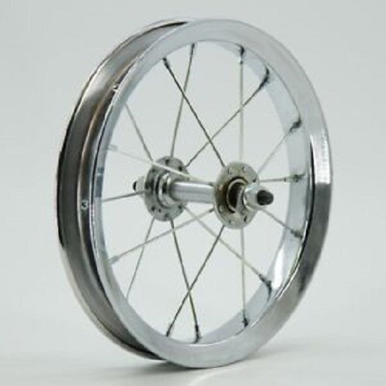 Wheel 12 inch rear plastic rim and tyre