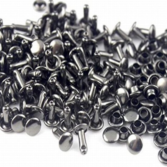 Rivet tubular 7mm gun metal 2060 per 100