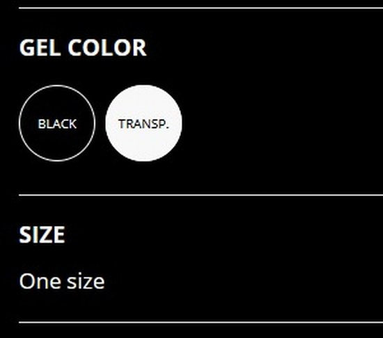 Acavallo active soft gel pad light weight