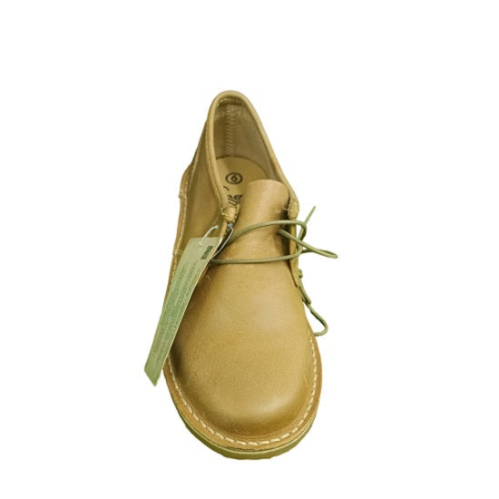 Aimee aviator beige locally handmade premium leather lace-up egc3-9