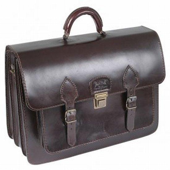 Bag scholar 111 freestyle midbrown back straps