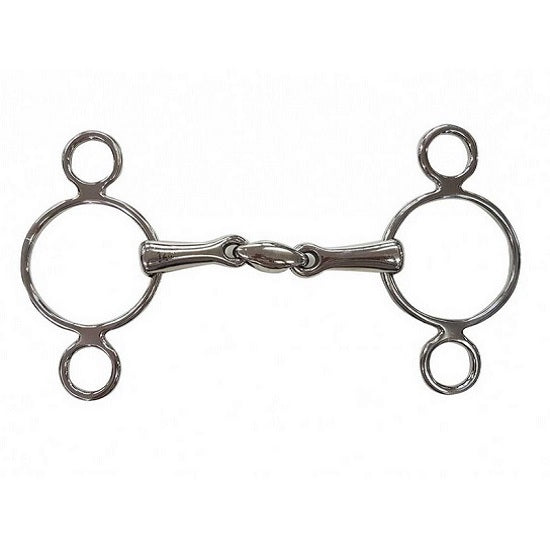 Bit portuguese elliptical snaffle
