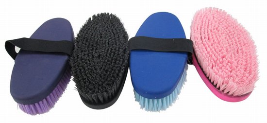 Body brush non slip