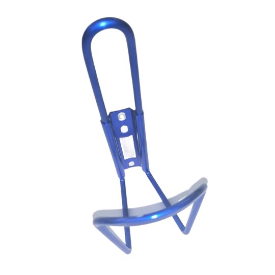 Bottle cage holder alloy metalic blue
