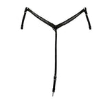 Breastplate Western Jesse James Silver Lace