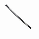 Browband Clincher Black With silver clincher