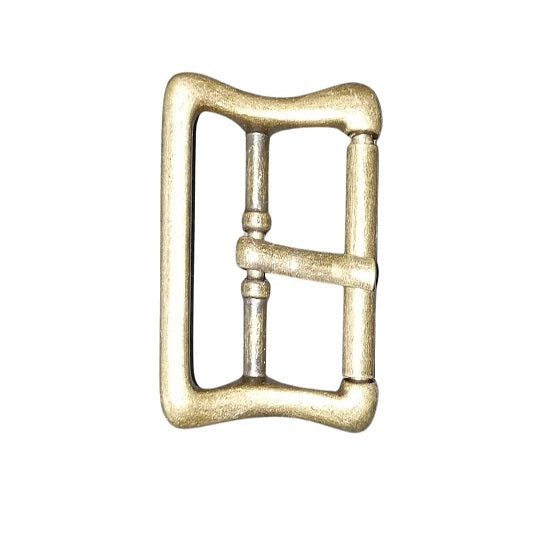 Buckle 25mm antique brass stv