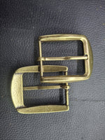 Buckle 35mm ant brass for belts
