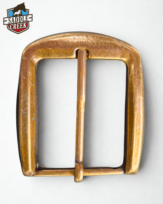 Buckle 40mm antique brass saddle creek