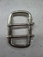 Buckle roller two prong nickle 50mm