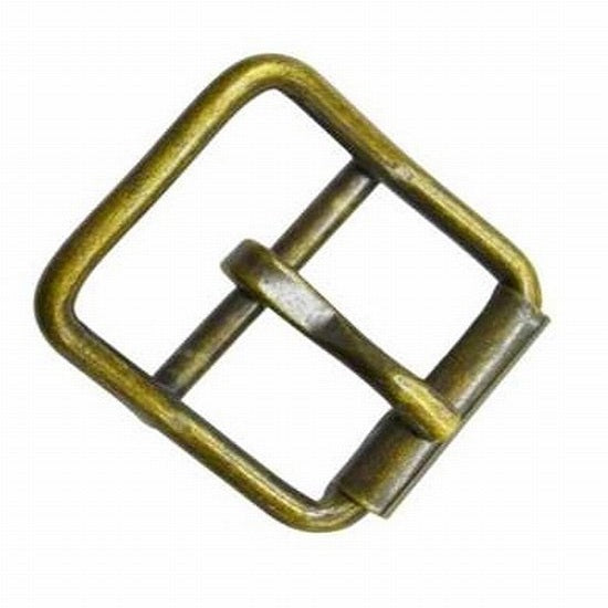 Buckle Swedish 19mm Antique Brass