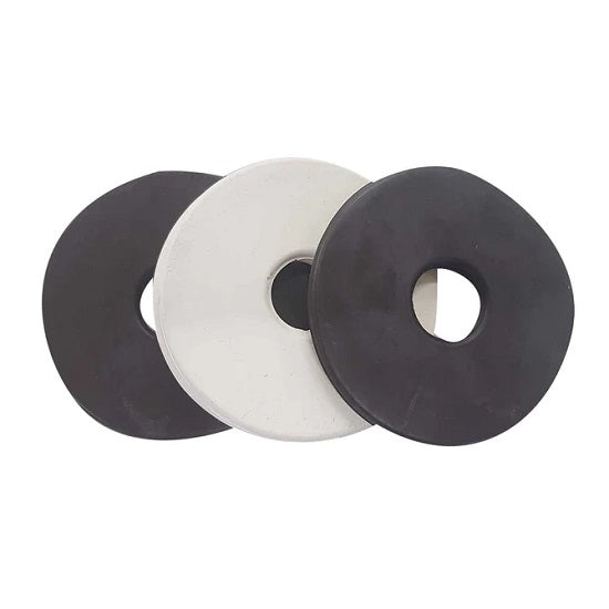 Cheek protectors rubber