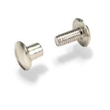 Chicago screws nickel plated steel 6mm pkt of 10