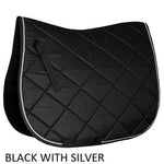 Club piped saddle pad