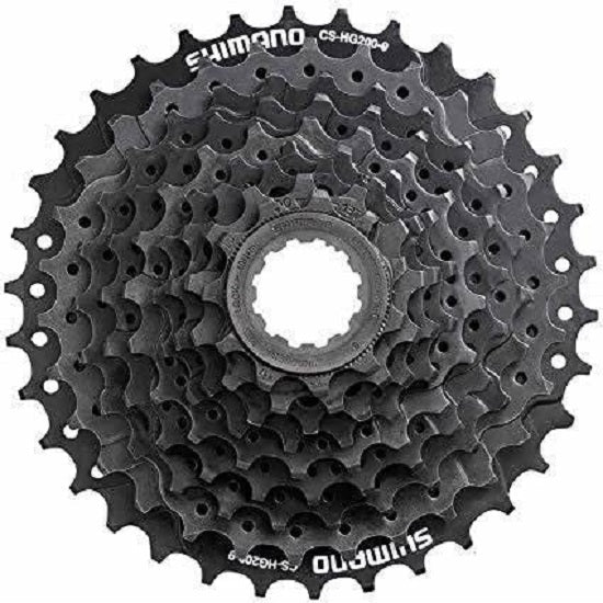 Cluster 8spd cassette shimano black