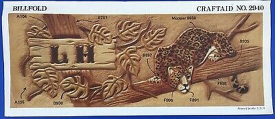 Craftaid billfold pattern no 2940