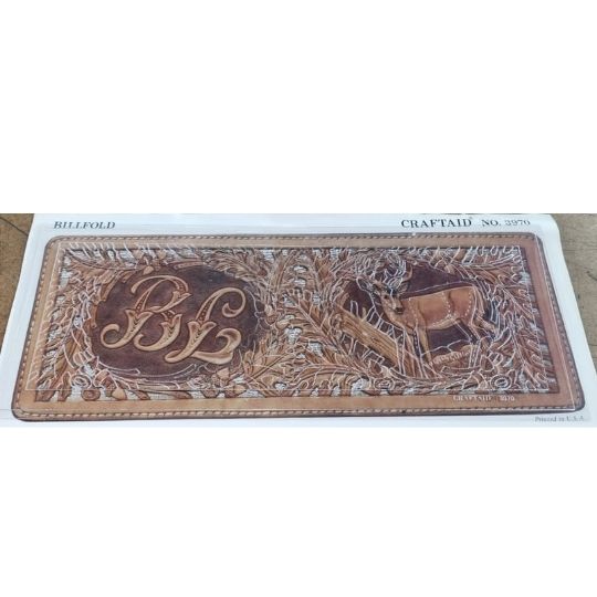 Craftaid billfold pattern no 3970