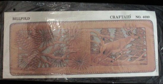 Craftaid billfold pattern no 4010