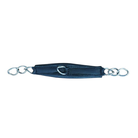 Curb chain leather