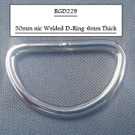 D ring 50mm x 6mm nic